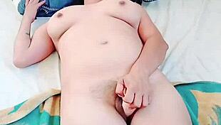 masturbating with huge dildo, came twice, my milk is rich 😋