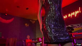 Public Pickup In A Nightclub Leads To An Intense Meeting With Bondage