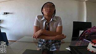 Help me with my homework, and I'll do anything you want in bed?