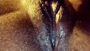 i love licking ebony pussy up close, making her orgasm in her panties. it's so sensual.