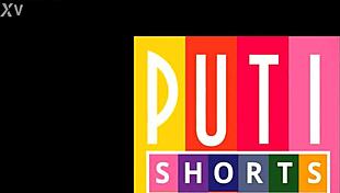 brunette latina slut in shorts getting anal fucked and creampied