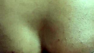 Husband Makes Hairy Wife Sit for Muff Diving