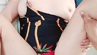 ella es follada por el patrón y descargó su leche dentro de su sabrosa panocha