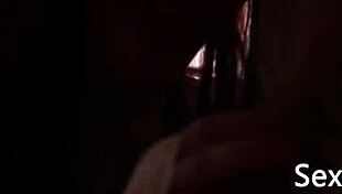 Forbidden lesbian desires unfold in taboo bondage