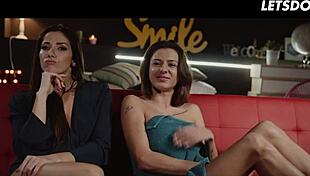 Clea Gaultier & Sandra Wellness Unleash Their Lesbian Side - A Girl Knows