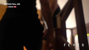 Young guy passionately takes tattooed milf with monster cock in intense session