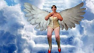 The Granny Carmen Angel Angelic Dildo Fucking Gilf 😍