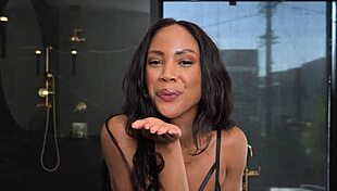 Brunette Chani Rides Huge Cock In Dune Parody