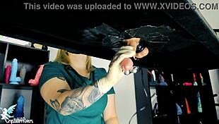 Naughty nurse MILKS patient with TOYS!