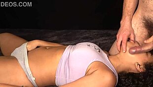 i love how my stepsister worships my hairy bush and deepthroats before doggy