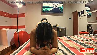 In room casting 8, Perla lets her pussy be licked in doggystyle. She enjoys the oral pleasure way too much.