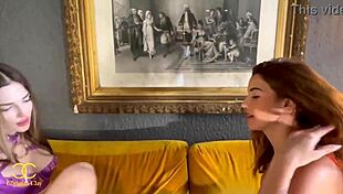 Agatha Vega and Reislin in sexy lingerie have fun then get fucked by Christian Clay - free version 😍