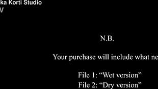 SKINNY SLUT GETS PISS STREAM AND TASTES BIG BLACK COCK!