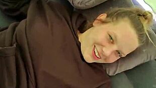 intense morning sex in camping pov gets risky as curvy wife bends over for doggystyle