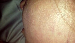 Cum explodes deep in my tight ass, granny wife begging for more.