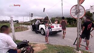 hot japanese babe what happens before a porn scene?