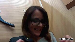 Seduced in the hypermarket and shagged in POV!