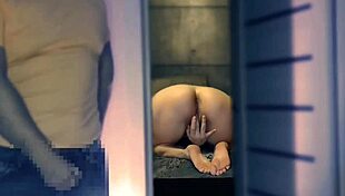 Pumpkin ass halloween jerk off instructions with brunette milf feet