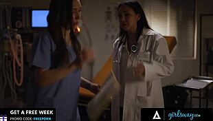 Girlsway - want me to keep that secret doctor vicki chase better spread those legs with sinn sage