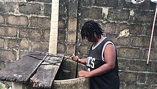 my boyfriend fucks me by the well