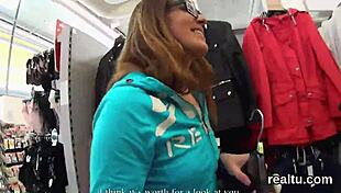 Seduced in the hypermarket and shagged in POV!