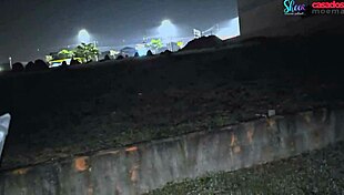 Dogging with cuckold and friend, almost caught 😏