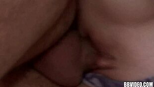 German brunette milf sucks cock then gets hardcore fucked and facialized