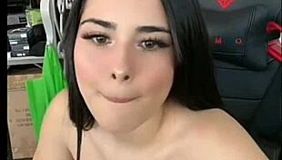 Beautiful girl with a big ass and white skin.