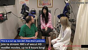 Alexandria Wu Undergoes Detailed Entrance Physical At Tampa University During Covid Protocol