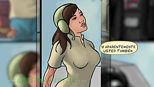 dr aphra satisface a darth vader en este comic animado completo de hentai