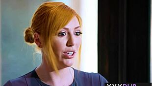 redhead milf lauren phillips massaged the best client and gave him an extra