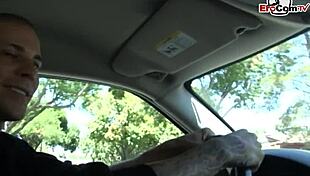 Skinny Brunette Teen Feels Excited For Sex And Mouth Cumshot