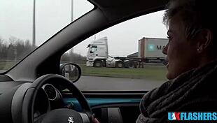 Bree Branning Flashes Pussy and Pisses Shamelessly for UK Flashers