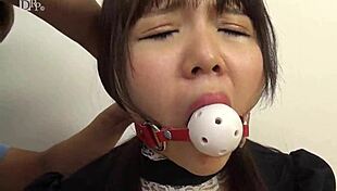 she obeys her master's every command in this asian narrative