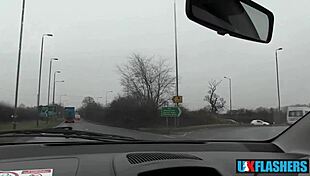 Bree Branning Flashes Pussy and Pisses Shamelessly for UK Flashers