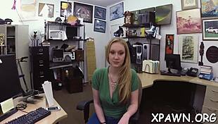 Fine amateur ass gets roughly filled with cock