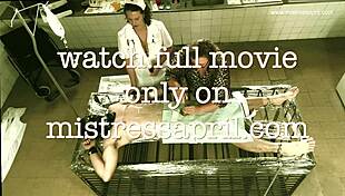 Mistress April pierces Rosie's pussy dominantly