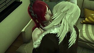 hilda and ghislaine's futa adventure in mush-oku tensei