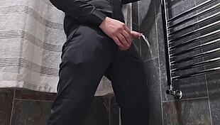 Amateur Huge Cock Cums On Feet