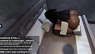 Roblox Thick Ebony Makes Me Play With Her Huge Tits