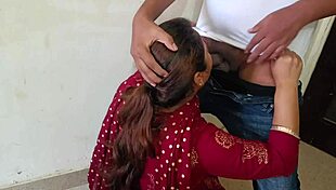 My naughty Indian stepsister gets her pussy fucked when no one's home, her first time enjoying sex with clear Hindi audio.