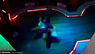 In The Deejay Booth, Stripper Geraldine Sucks My Cock So Deeply, Doesn't She?