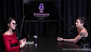 melhores momentos da caroleta roots no preliminares podcast com bia hot - parte 2 watch on sheer red 😏