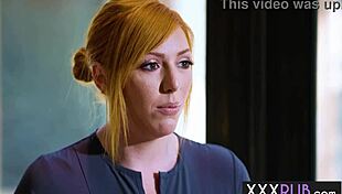 redhead milf lauren phillips massaged the best client and gave him an extra