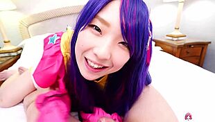 asian girl ouka yamashita sucks dick and gets nailed hard