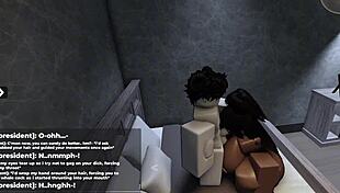 Roblox Thick Ebony Makes Me Play With Her Huge Tits