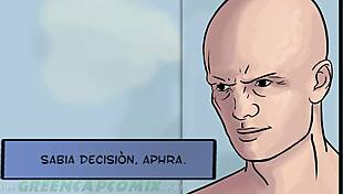 dr aphra satisface a darth vader en este comic animado completo de hentai