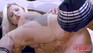 i see the whore showin off and jump the wall to fuck her