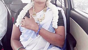 beautiful bhabi fucks husband's brother in car with telugu dirty talks