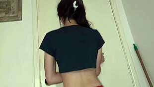 She boldly convinces partner to ride her cock